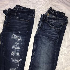 BUNDLE 2 PAIR AMERICAN EAGLE JEANS